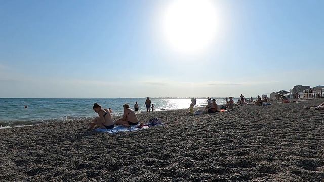 Любимый Евпаторийский пляж, Крым смотреть онлайн