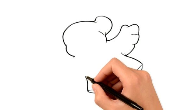 Хеллоуин. Как нарисовать привидение смотреть онлайн