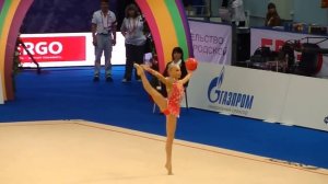 Кудрявцева Яна,мяч,Россия KUDRYAVTSEVA Yana