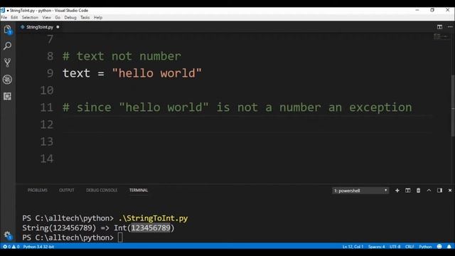 string to int in python ? смотреть онлайн