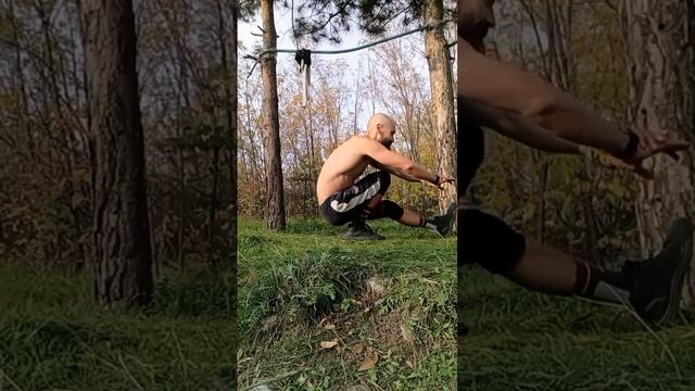 Pistol #squats \ приседания на одной ноге \ #тренировка #m40r смотреть онлайн