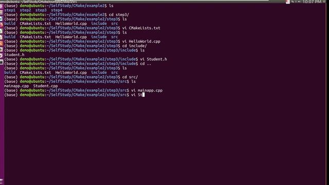 cmake step3 building shared library смотреть онлайн