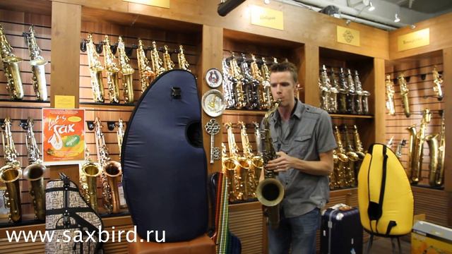 Derek Brown. Сурдина для саксофона Bird Master. смотреть онлайн