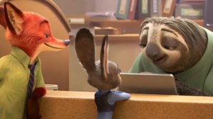 "У каких верблюдов два горба?".       Джуди Хопс и  Ник Уаилд  в департаменте .  Зверополис 2016