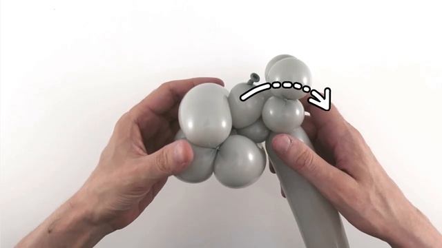 How to make one balloon kitty - step by step tutorial смотреть онлайн