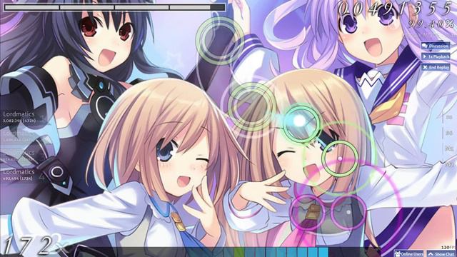 [Osu] Choujigen Game Neptune mk2 (nao) - Kirihirake! Gracie*Star [Sinful Stars] смотреть онлайн