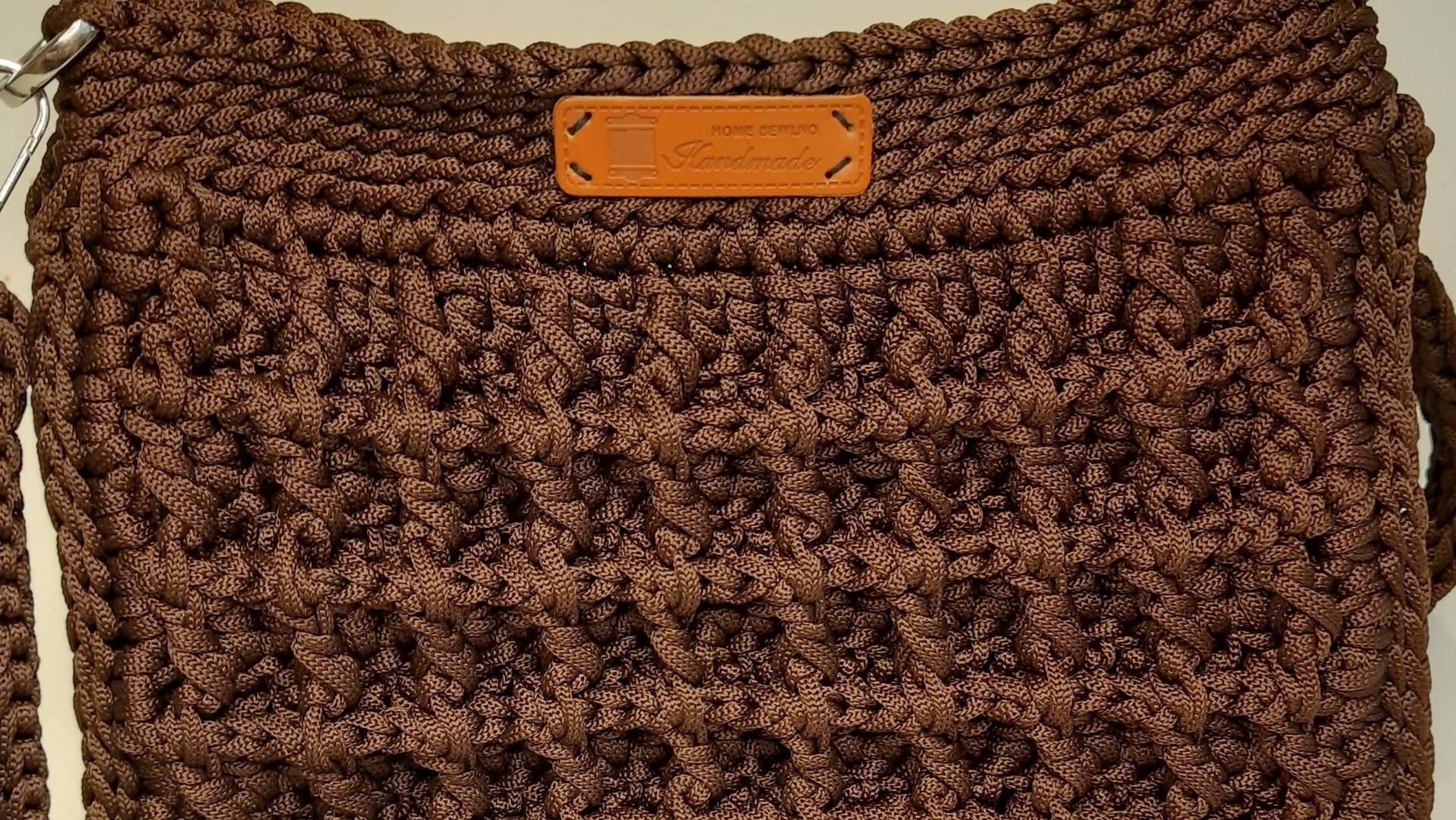 Сумка "Шоколадка" вязаная крючком из шнура. Хит 2024. МК 2024 смотреть онлайн