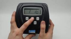 Настройка  клапана Clack WS1CI на умягчение