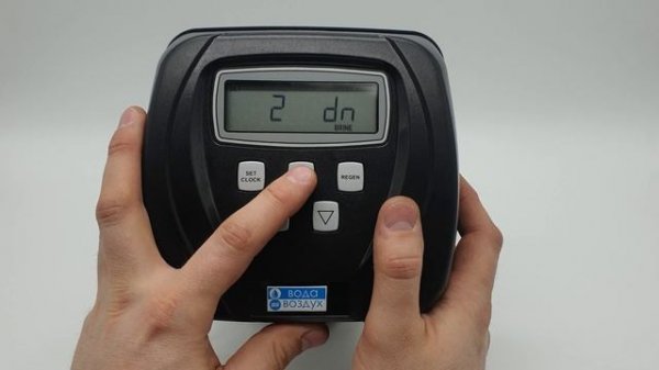 Настройка клапана Clack WS1CI на умягчение