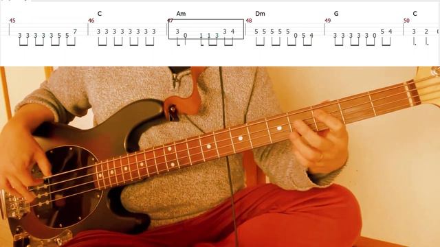 弾いてみた【Van Halen】(Oh)Pretty Woman【bass cover】TAB譜付き смотреть онлайн