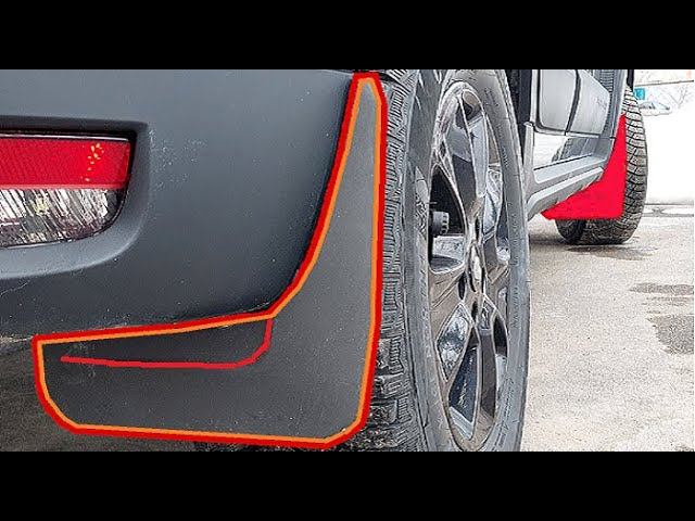 Новые БРЫЗГОВИКИ на новый Дастер (2G). Устанавливаем 