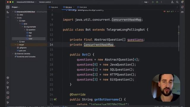 Как Создать Телеграм бота в Java. Обучение Java. Часть 4 смотреть онлайн