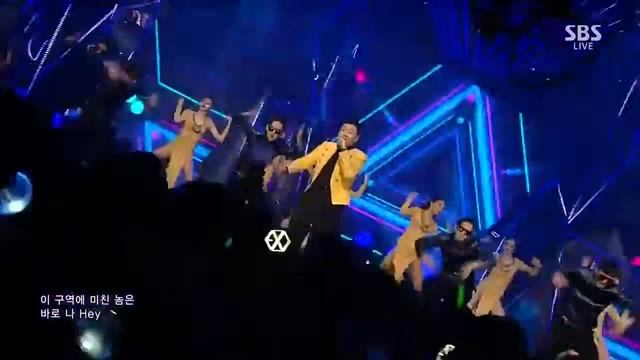 PSY   ‘DADDY’ 1220 SBS Inkigayo   NO 1 OF THE WEEK
