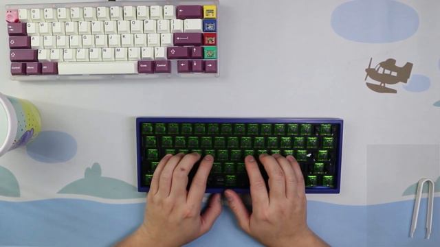 Bakeneko 60 w/ Kiwi Switches - Build Vod Cut and Sound Test смотреть онлайн
