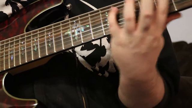 Heavy metal guitar tone 8 string schecter Elite 8 djent noodling review EMG 808 смотреть онлайн