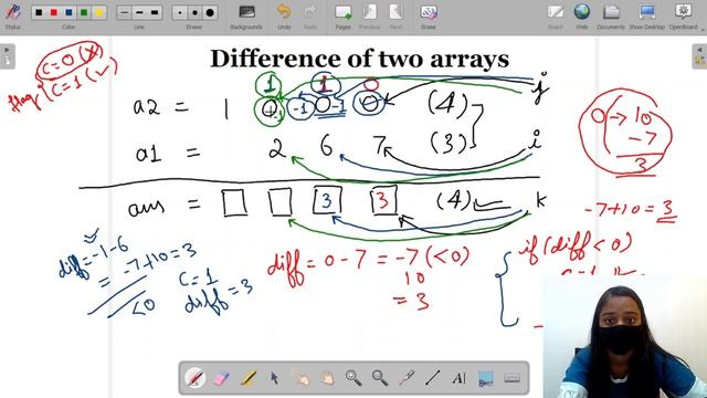 Difference Of Two Arrays | Module : Basics of programming | In English | Python | Video_16 смотреть онлайн