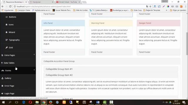 34-Php Dersleri - Php Yönetim Paneli Entegrasyonu nedir nasıl yapılır? смотреть онлайн