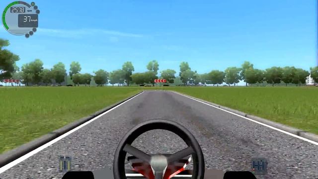 City Car Driving 1.5.3 Go Kart [G27] смотреть онлайн