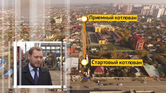 Строительный объект "СоюзДонСтрой" в г. Краснодар: "Реконструкция Ливневого коллектора" смотреть онлайн