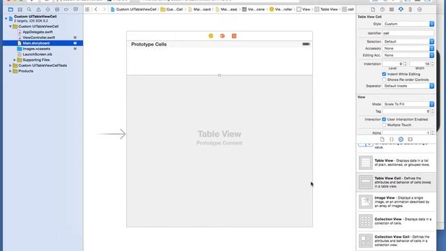 13 TableView Custom TableView Cell смотреть онлайн
