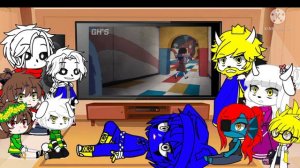 Undertale react to Poppy Playtime "I'm not  monster"