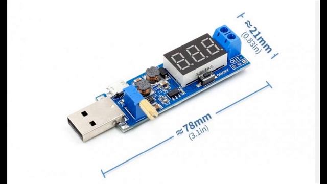 Недорогой USB StepUP/Down (boost/buck) конвертер XY-UP 1.2V-24V (3W) | #Обзор смотреть онлайн