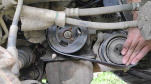 Замена ремня генератора на двигателе EP6