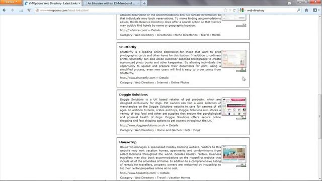 VMOptions Web Directory Analysis смотреть онлайн