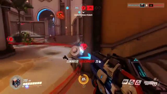 |Overwatch| Pro Teaches Noob to Wreck the Whole Team!!! Ft. Craziest Gaming смотреть онлайн