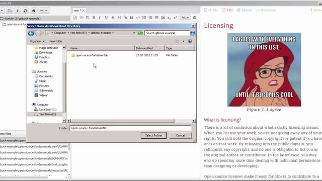 Convert GitBook to Asciibook with AsciidocFX смотреть онлайн