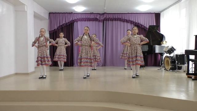Башкирский девичий танец 