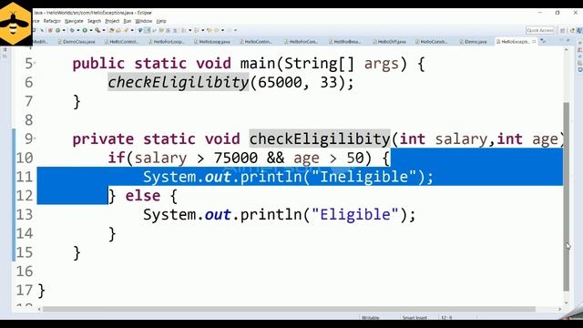 Throw vs Throws in java ? Exception handling | Java tutorial for beginners ! смотреть онлайн