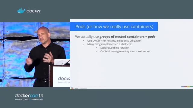 Dockercon keynote: Eric Brewer (Google) смотреть онлайн