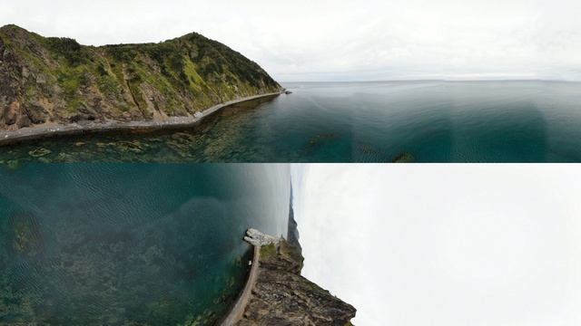 Cape Marble (Second point) - Мыс Мраморный (вторая точка 360) смотреть онлайн