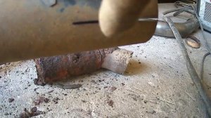 Самый дешевый ремонт выхлопной системы. ( глушителя) Своими руками. Тайота эстима.