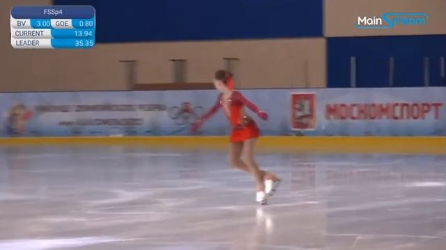 Дарья Сарымсакова КП. Первенство Москвы по фигурному катанию на коньках среди юношей и девушек 2022 смотреть онлайн
