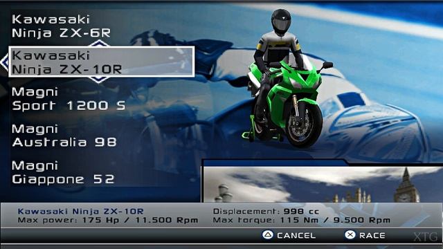 Super-Bikes: Riding Challenge - All Bikes List PS2 Gameplay HD (PCSX2 V1.7.0)