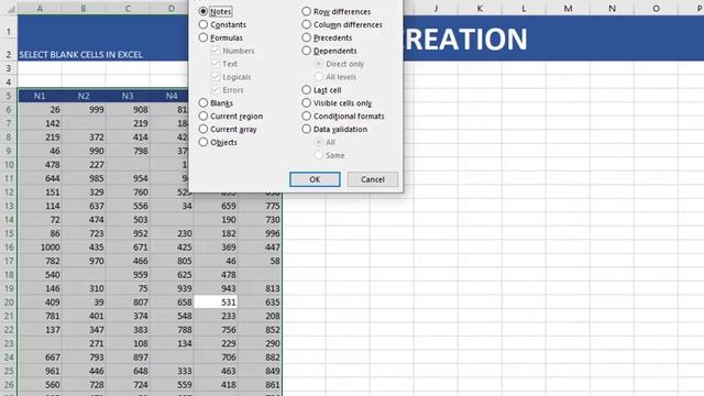 Excel Tricks How to Select Blank Cells Using Excel Shortcut Keys смотреть онлайн