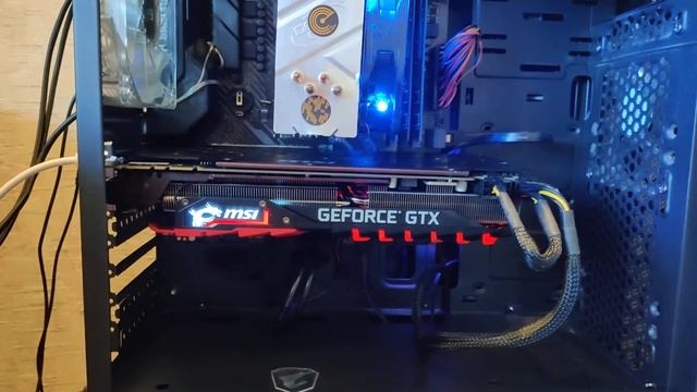 Furmark. MSI 1080Ti GamingX. 1час смотреть онлайн
