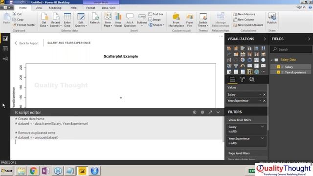 How to integrate R with Power BI - Learn Power BI Tutorial for Beginners | Session - 05 смотреть онлайн