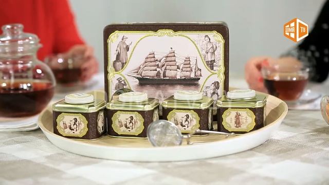 Чайный набор «Морская шкатулка» [domatv.by] смотреть онлайн