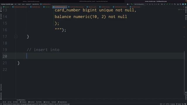 JDBC PostgreSQl смотреть онлайн