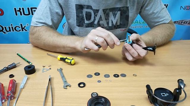 Розбирання котушки DAM Quick 4 смотреть онлайн