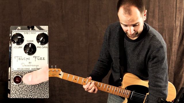 Dazatronyx Tsuchi Fuzz Pedal Demo смотреть онлайн