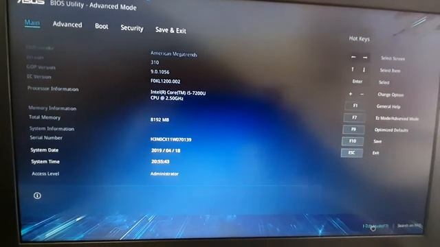 how asus laptop boot menu bios settings 2019 смотреть онлайн