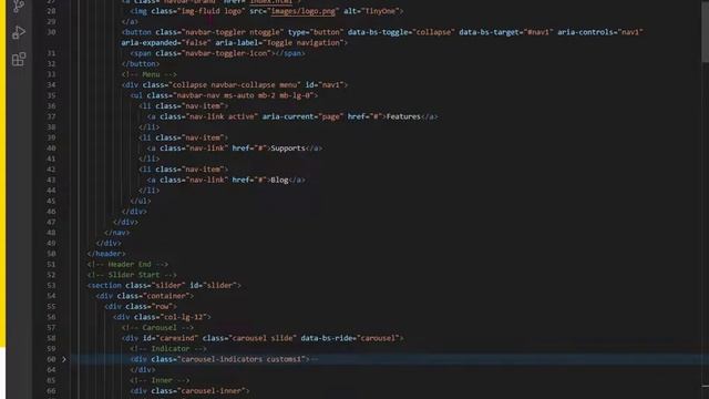 TinyOne (PSD TO HTML)-Responsive смотреть онлайн