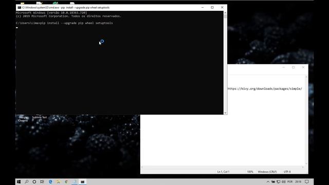 Como instalar python + pycharm + kivy [CORRIGIR ERROS] PART01 смотреть онлайн