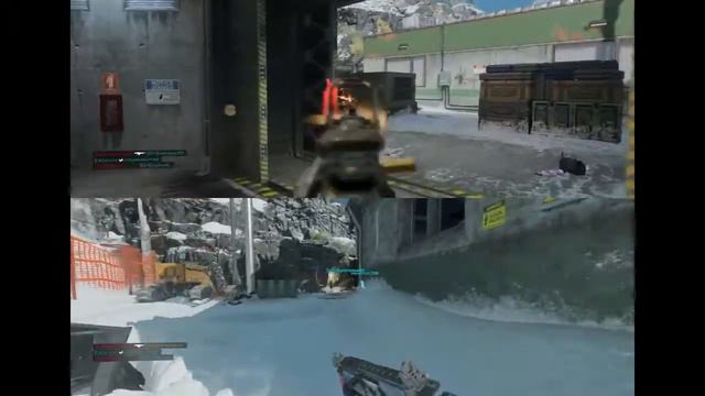 Call of Duty Black Ops 4 SPLIT screen (im the top screen) смотреть онлайн