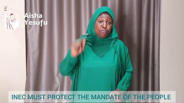 INEC MUST PROTECT THE MANDATE OF THE PEOPLE! смотреть онлайн