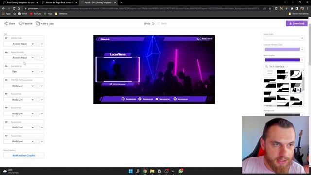 COMO CRIAR OVERLAYS INCRÍVEIS E ADICIONAR NO OBS STUDIO смотреть онлайн